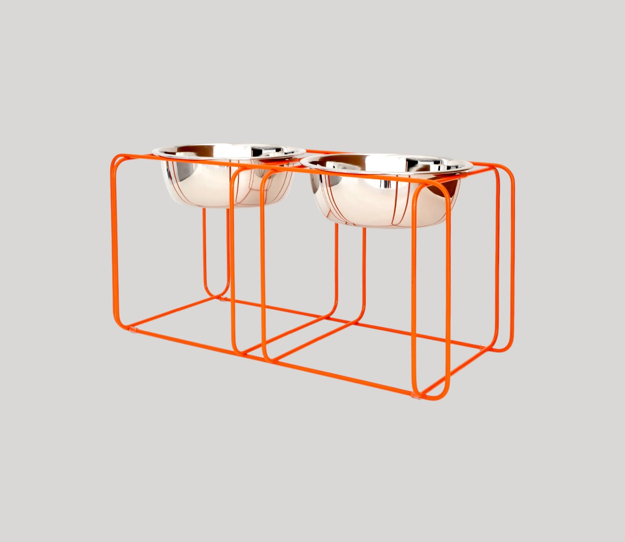 Wire & Dine Dog Bowl Set